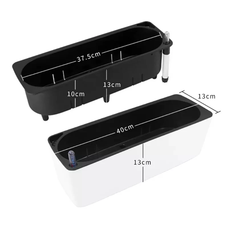 Pot de fleur rectangulaire par - Automatic Plant Waterer avis et prix