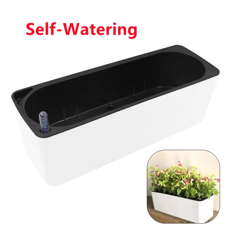 Pot de fleur rectangulaire par - Automatic Plant Waterer avis et prix